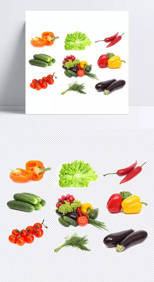 精品清新手绘食物素材集 3D蔬菜水果与装饰设计元素